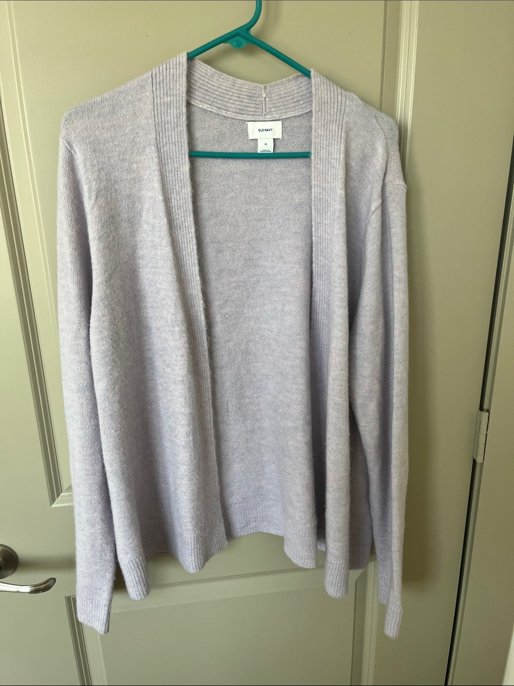 Old Navy Light Lavender Open-Front Cardigan